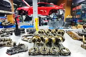 Ремонт двигателя Porsche (Порше)